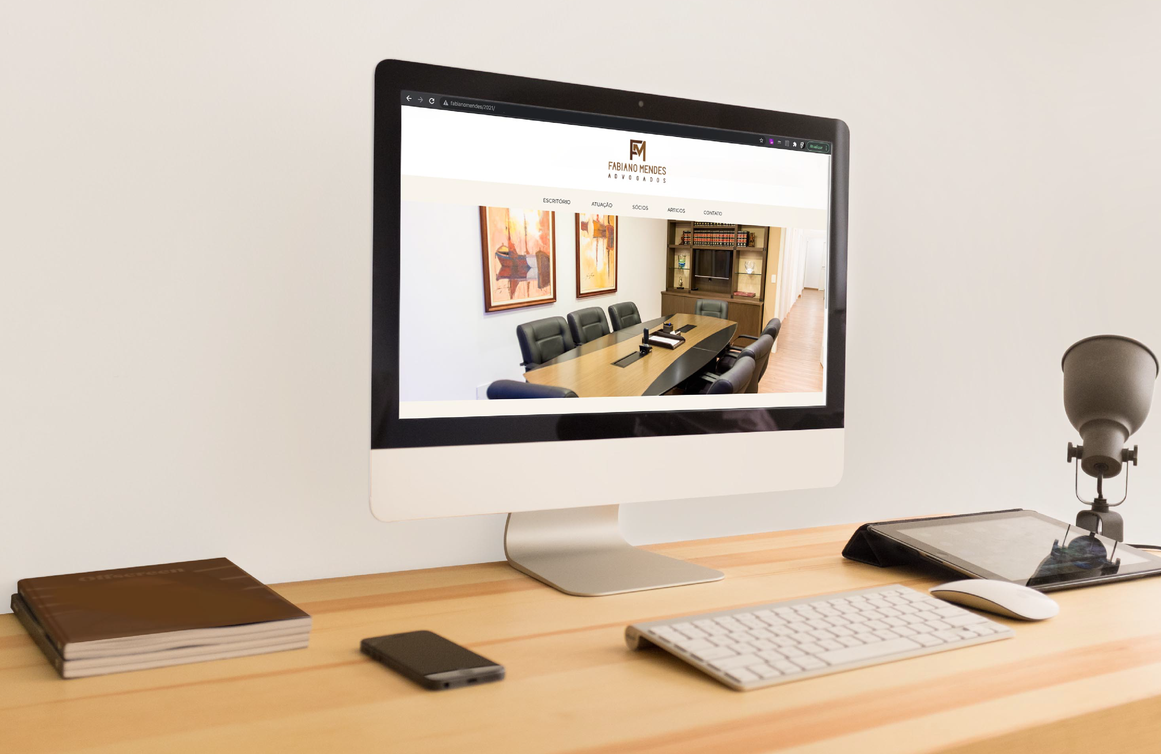 Case Fabiano Mendes Advogados | EnterDesign